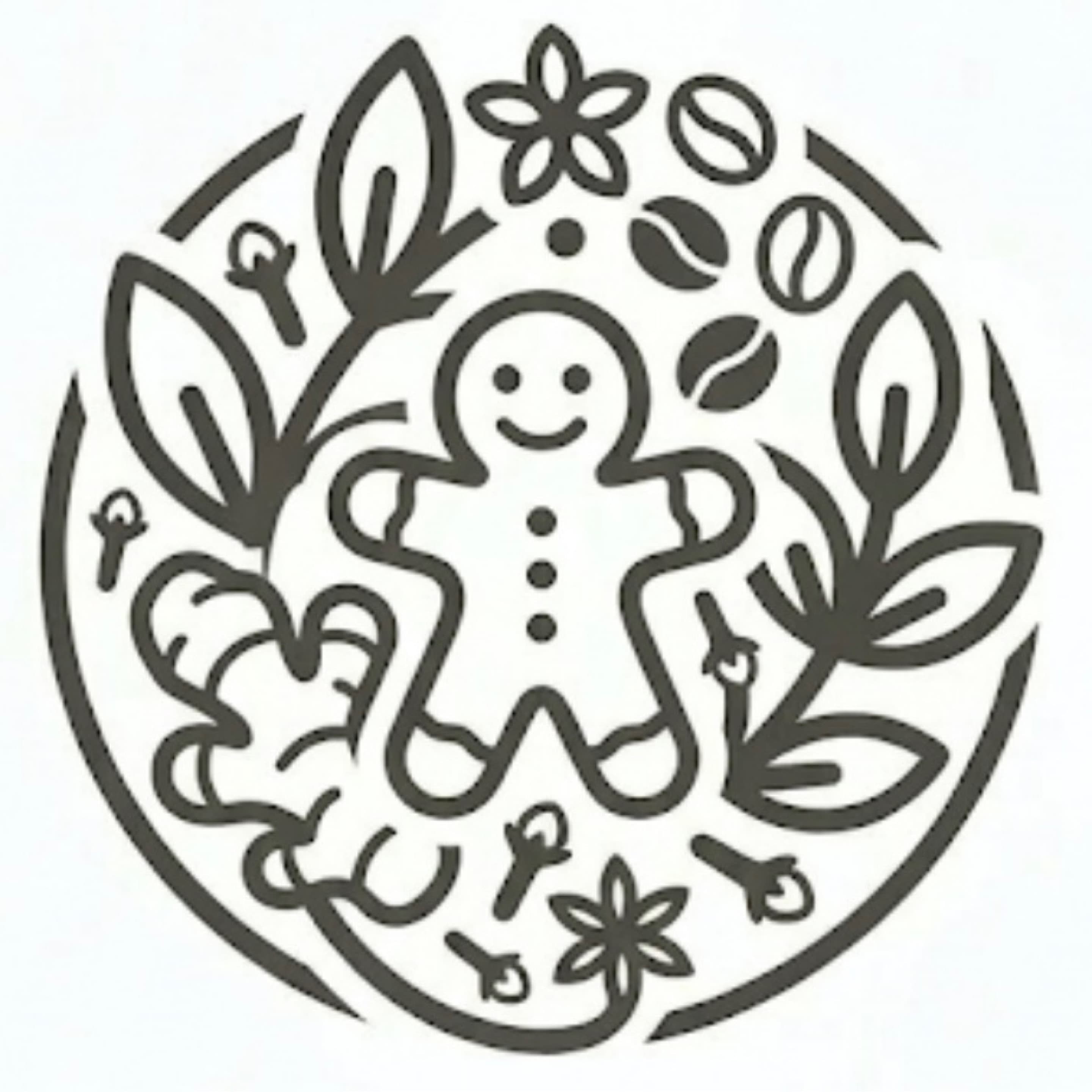 Gingerbread Coffee Beans